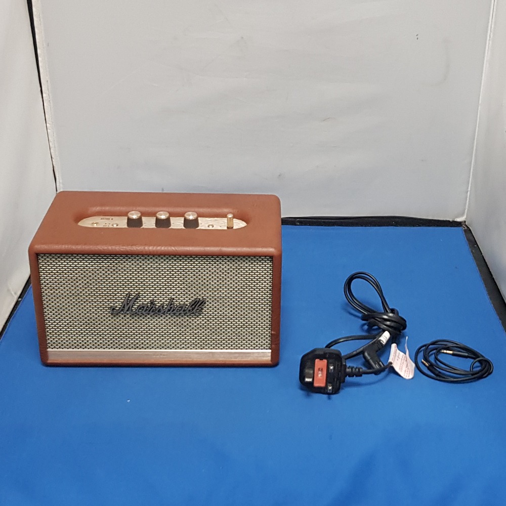 Marshall Acton 2 Bluetooth Speaker Brown Own4Less